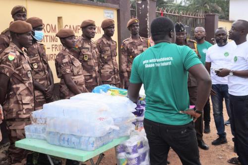 Donation, Civic Education, and Sensitization for Prison inmates and Officers