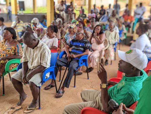 Voter Education at Ajumako-Enyan-Essiam constituency